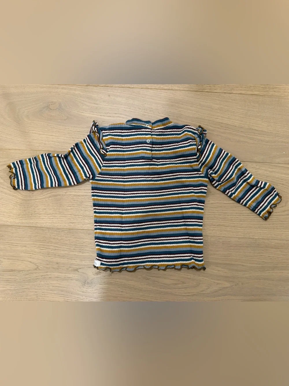 Buho Fancy Stripes Kids Long Sleeve Tshirt